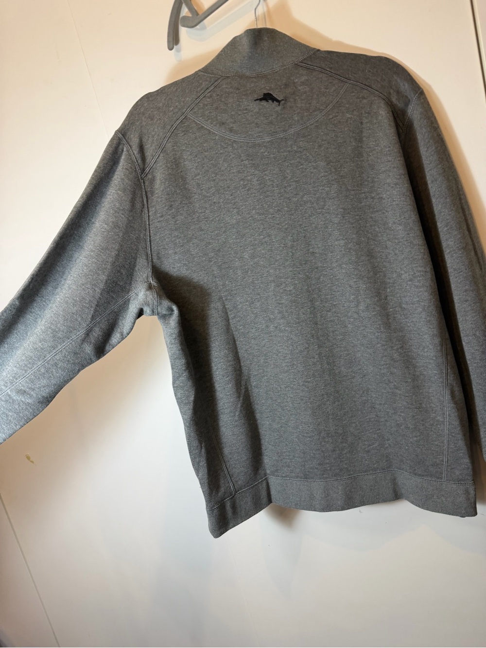 NWT Tommy Bahama Men’s Gray Full-Zip Sweater Jacket - Picture 8 of 8